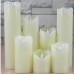 Светодиодная парафиновая свеча 5х10 см./желтое свечение