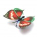 Светодиодные бабочки-украшения 6х7 см.