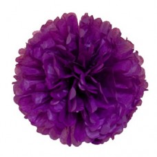 Помпон 20 см. цвет светло-фиолетовый