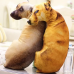 Подушка-собака 3D "Гончая серая"50 см.