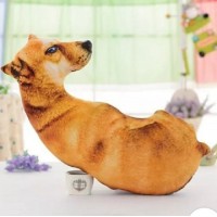 Подушка-собака 3D "Гончая рыжая"70 см.
