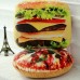 Подушка-3D «Гамбургер» 34х37 см