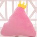 Подушка-смайл «КА-КА» Розовая с короной