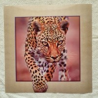 Картина трехмерная "Леопард"