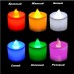 Светодиодная свеча /желтое свечение-имитация пламени