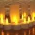 Светодиодная свеча аккумуляторная/желтое свечение