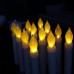 Светодиодная конусная  свеча 16.5х2см./желтое свечение