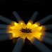 Светодиодная конусная  свеча 16.5х2см./желтое свечение