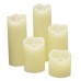 Светодиодная парафиновая свеча 5х16 см./желтое свечение