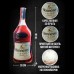 Подушка-бутылка 3D "HENNESSY V*S*O*P" 75 см./ двухсторонняя печать Подушка-бутылка 3D "HENNESSY V*S*O*P" 75 см./ двухсторонняя печать