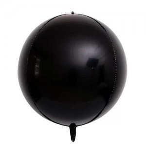Сферический шар цвет Черный (матовый) - 40 см