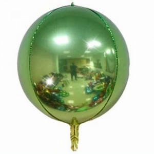 Сферический шар "Хамелион" зелено-желтый"C-5 - 40 см