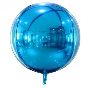 Сферический шар цвет Синий (зеркальный) - 60 см