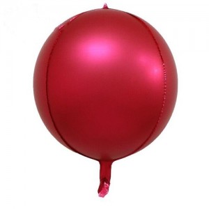 Сферический шар цвет Красный (металик) - 60 см