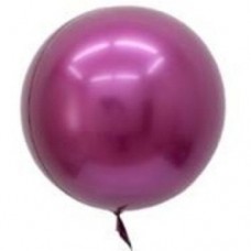 Сферический шар Металлик цвет: Лиловый-24"- 60 см.