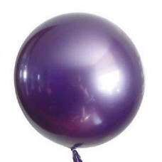 Сферический шар Металлик цвет: Сиреневый-24"- 60 см.