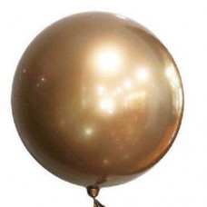Сферический шар Металлик цвет: Золото 24"- 60 см.