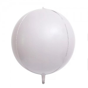 Сферический шар цвет Белый- перламутр - 40 см