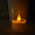 Светодиодная свеча на солнечной батареи 3.6х3.7 см /желтое свечение