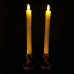 Светодиодная конусная свеча 24 см. /желтое свечение