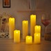 Светодиодная парафиновая свеча 5х16 см./желтое свечение
