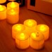 Светодиодная свеча / яркое желтое свечение 