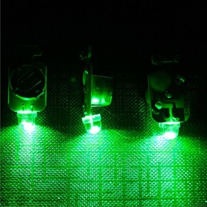 Светодиоды 3D Зеленое свечение