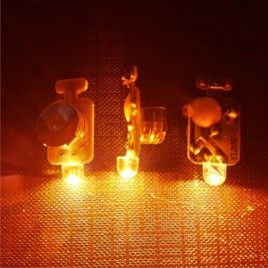Светодиоды 3D Желтое свечение