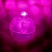 Светодиод в форме шара /розовый цвет