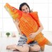 Подушка-рыба 3D «Красный Карп» | 55 см.